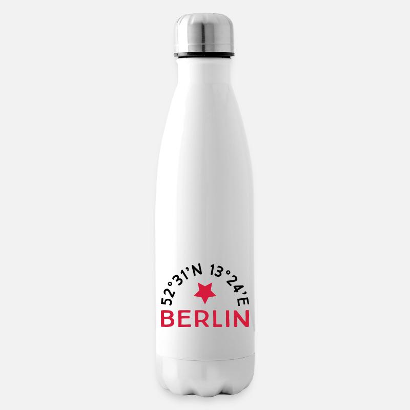 Berlin - Isolierflasche - Weiß