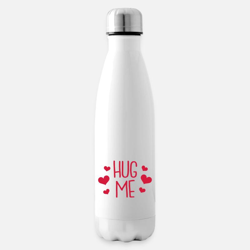hug me - Isolierflasche - Weiß