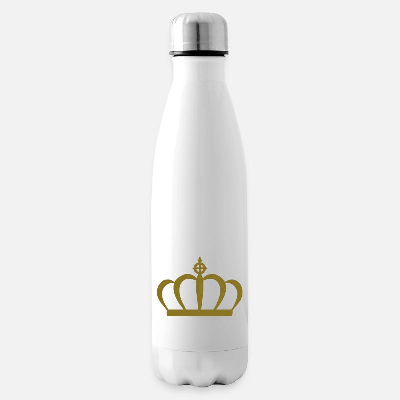 crown - Isolierflasche - Weiß