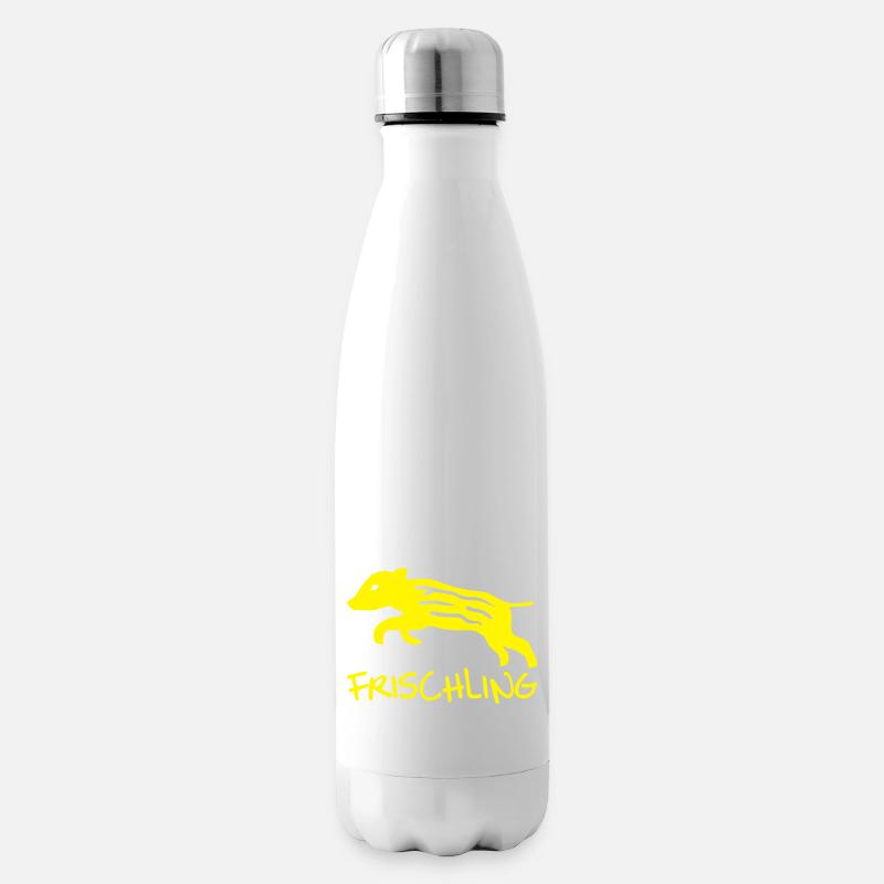 Frischling - Isolierflasche - Weiß