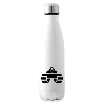 militaire - Bouteille isotherme - blanc - Droite