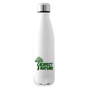 Respect Nature - Isolierflasche - Weiß - Rechts