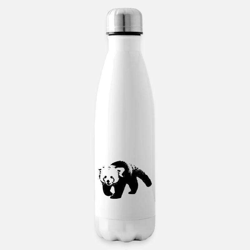 kleiner panda - Isolierflasche - Weiß
