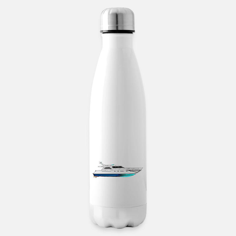 Schnell Boot - Isolierflasche - Weiß