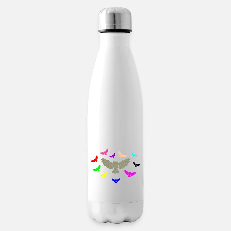 Chouette - Bouteille isotherme - blanc