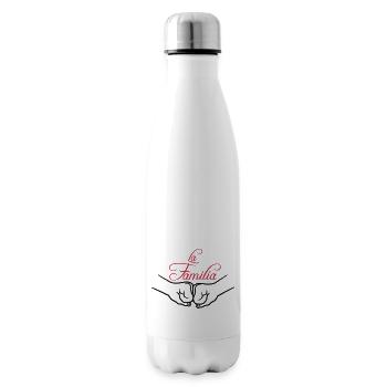 Fist Pump Familia - Insulated Water Bottle - white - Right