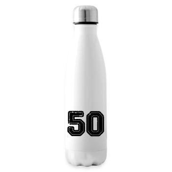 50 - Insulated Water Bottle - white - Right