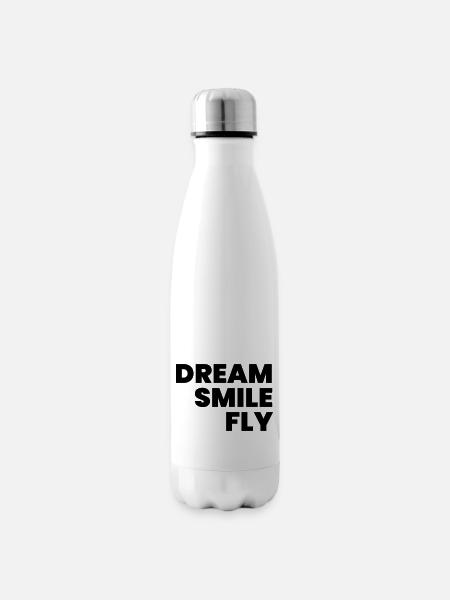 Dream Smile Fly - Bouteille isotherme - blanc