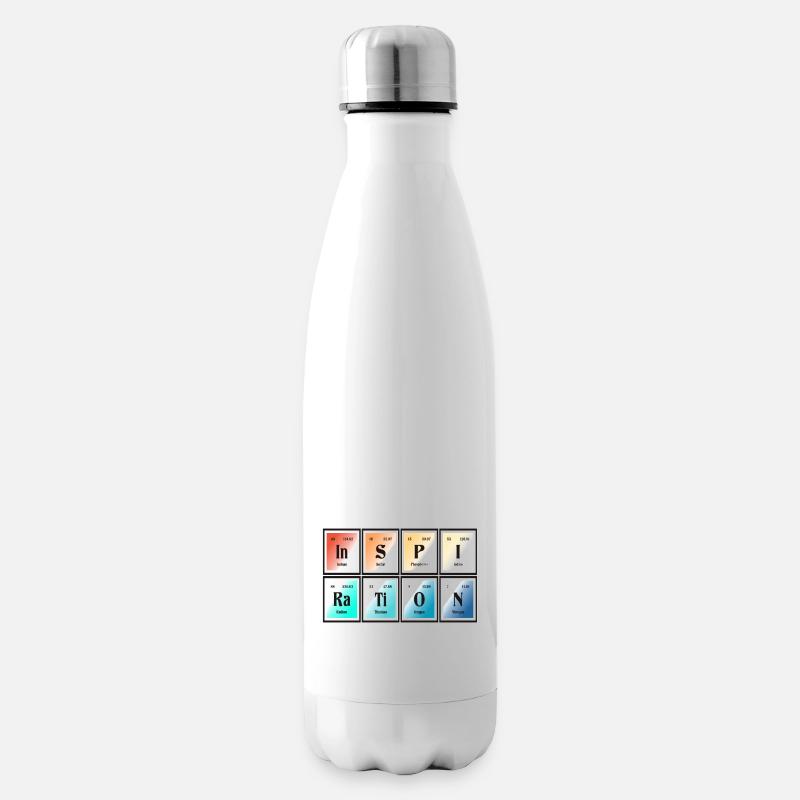 Inspiration | Periodensystem der Elemente - Isolierflasche - Weiß