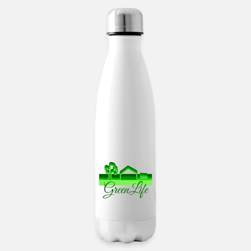 Vie verte - Bouteille isotherme - blanc