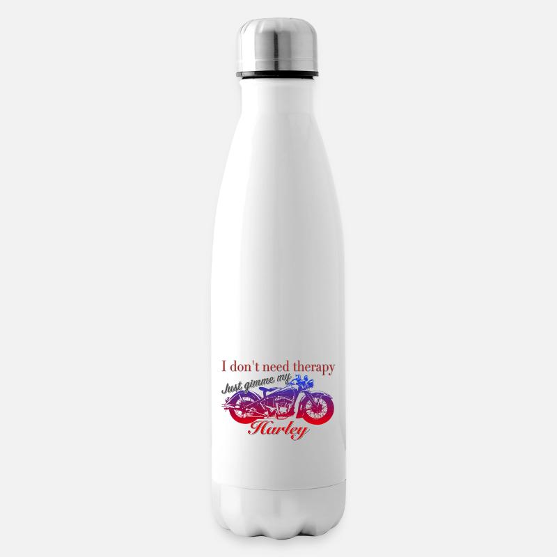 Eigentherapie - Isolierflasche - Weiß