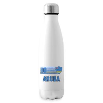 Aruba Soccer Team - Insulated Water Bottle - white - Right
