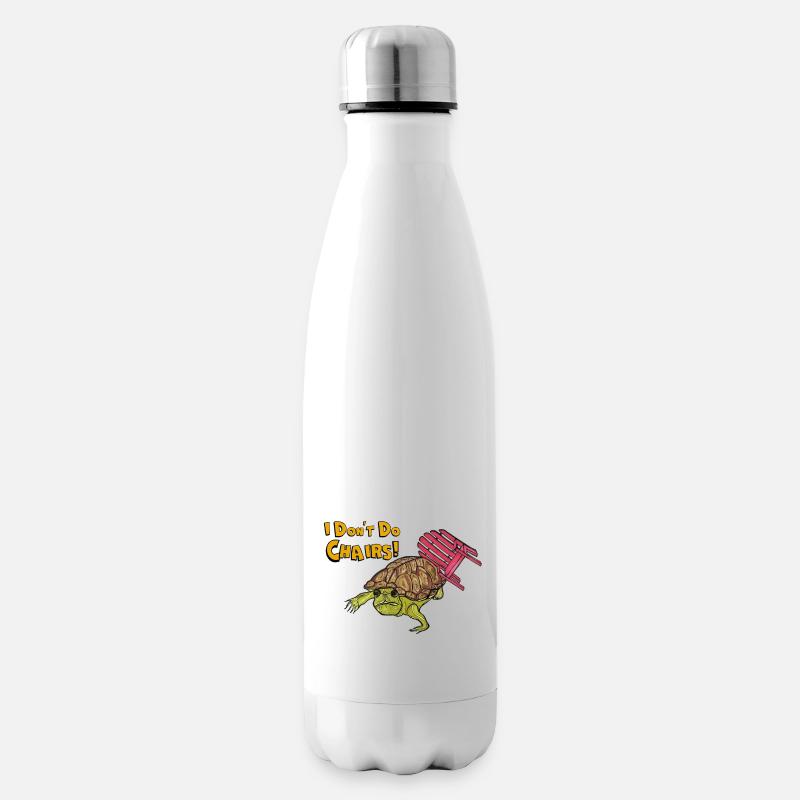 Turtle - Isolierflasche - Weiß