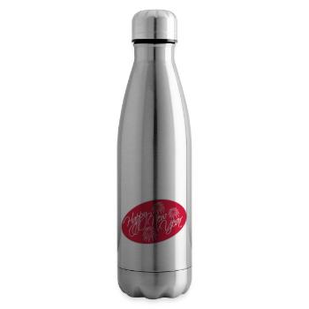 happy new year Zitat - Isolierflasche - Lightsilver - Rechts