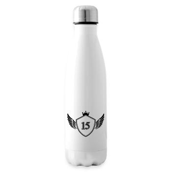 Coat of arms 15 - Insulated Water Bottle - white - Right