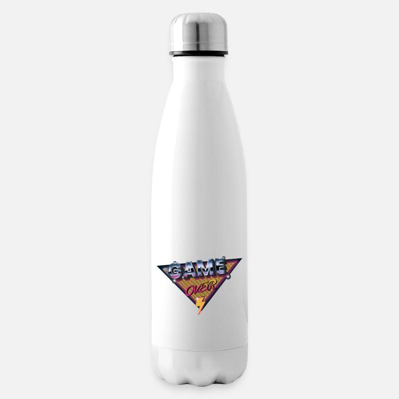 Game Over - Isolierflasche - Weiß