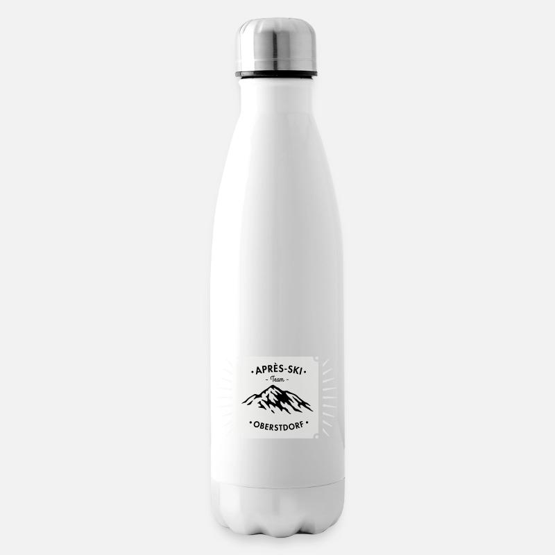Après-Ski Oberstdorf - Bouteille isotherme - blanc