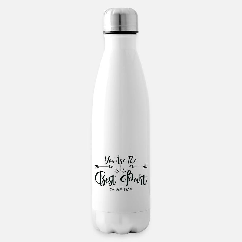 Du bist der Beste - Isolierflasche - Weiß