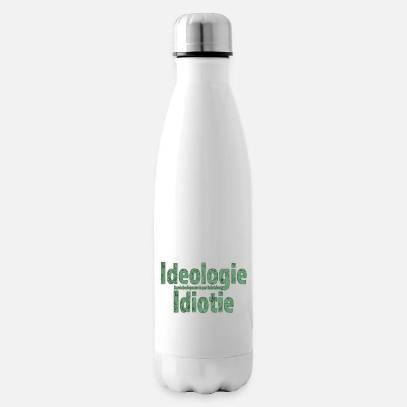 Ideologie - Isolierflasche - Weiß