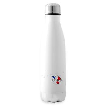 Alain France - Insulated Water Bottle - white - Right