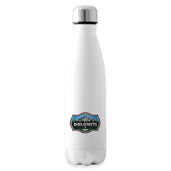 Dolomiten Italien - Isolierflasche - Weiß - Rechts
