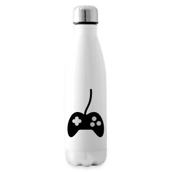 games - Isolierflasche - Weiß - Rechts