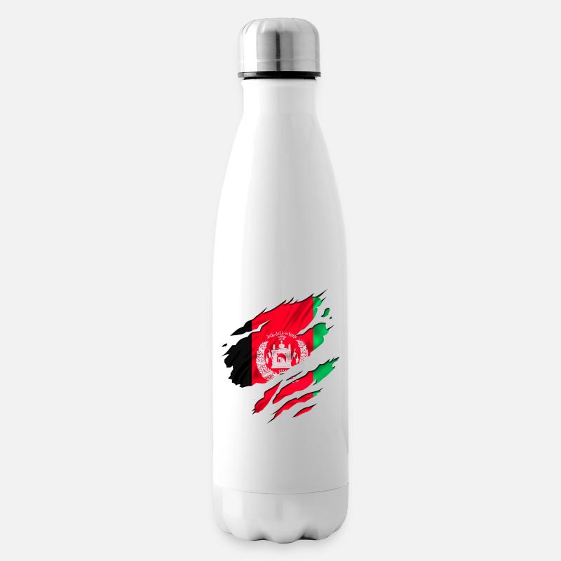 afghanistan frieden krieg - Isolierflasche - Weiß