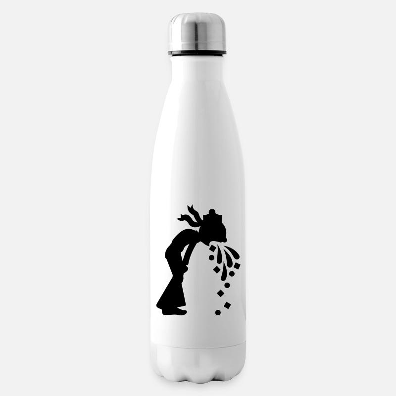 Sailor sur hérons / marin barfing (1c) - Bouteille isotherme - blanc