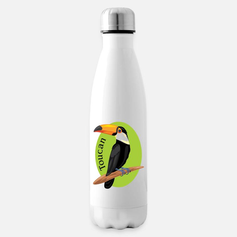 Toucan - Bouteille isotherme - blanc