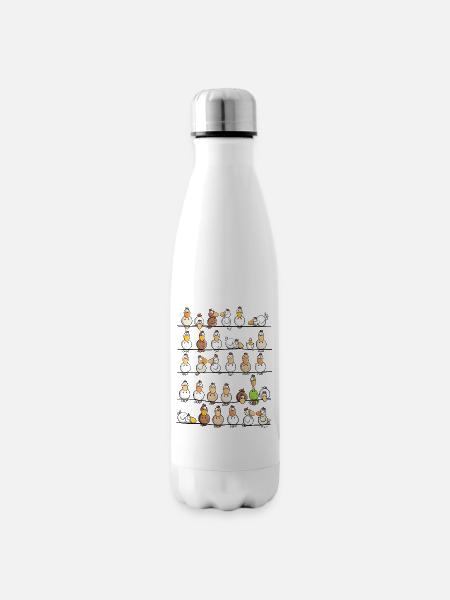 Hühner Farm - Isolierflasche - Weiß