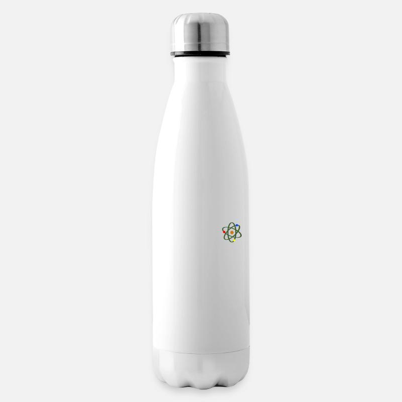You Matter Science Atom Physics - Insulated Water Bottle - white