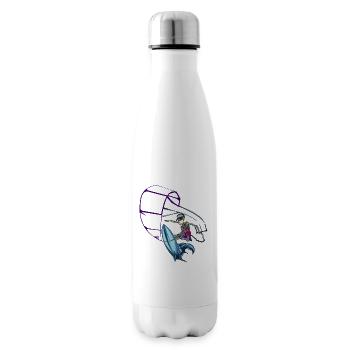kitesurfing - Insulated Water Bottle - white - Right