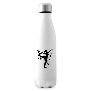 Eiskunstlauf - Isolierflasche - Weiß - Rechts