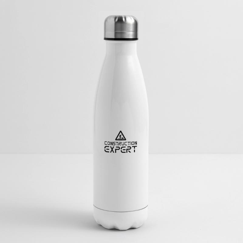 Construction site ExpertE construction workers construction construction work Insulated Water Bottle