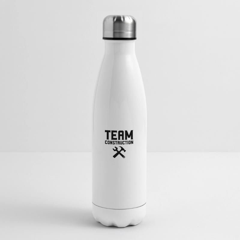 Team construction site construction work occupation construction workers construction Insulated Water Bottle