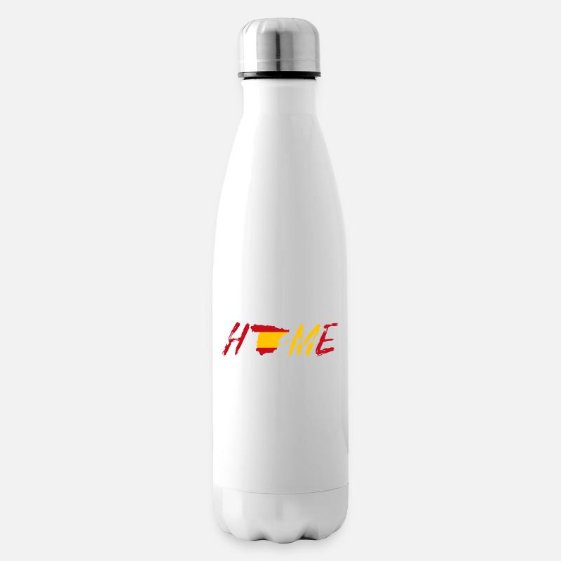Espagne Domicile - Bouteille isotherme - blanc