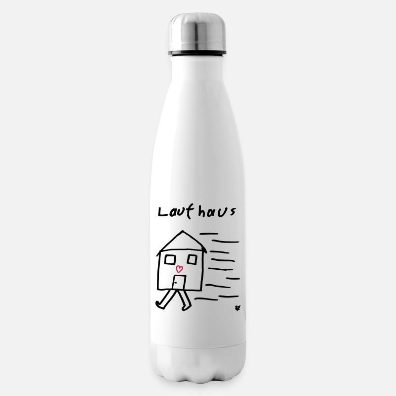 Laufhaus - Isolierflasche - Weiß