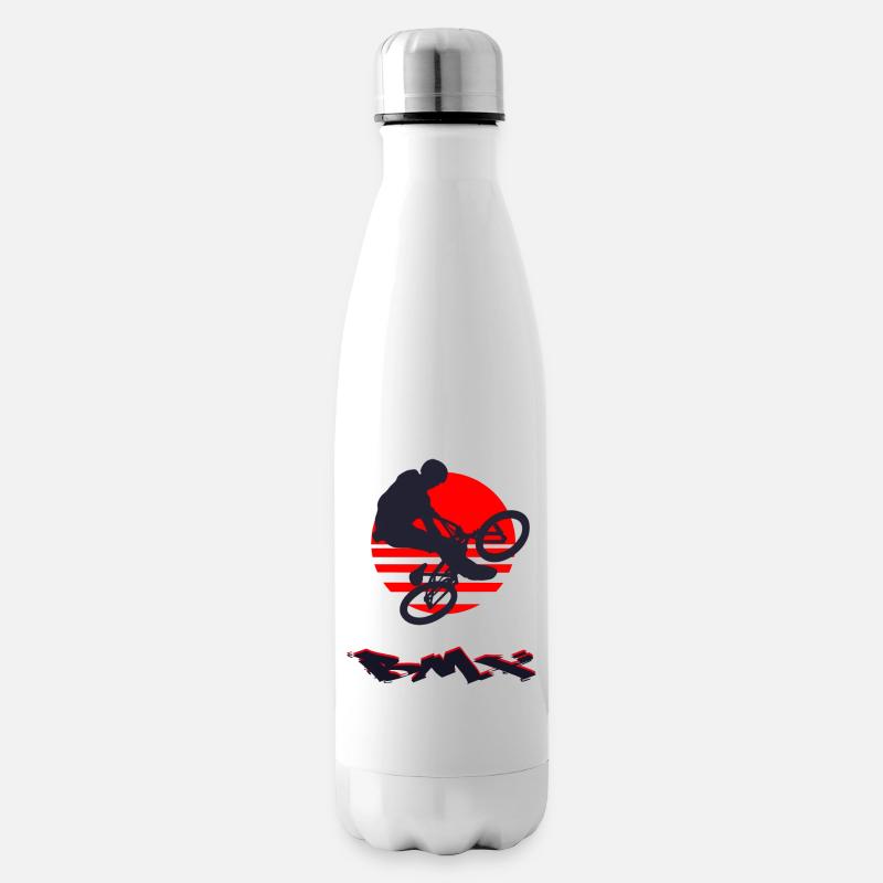 Das BMX - Isolierflasche - Weiß