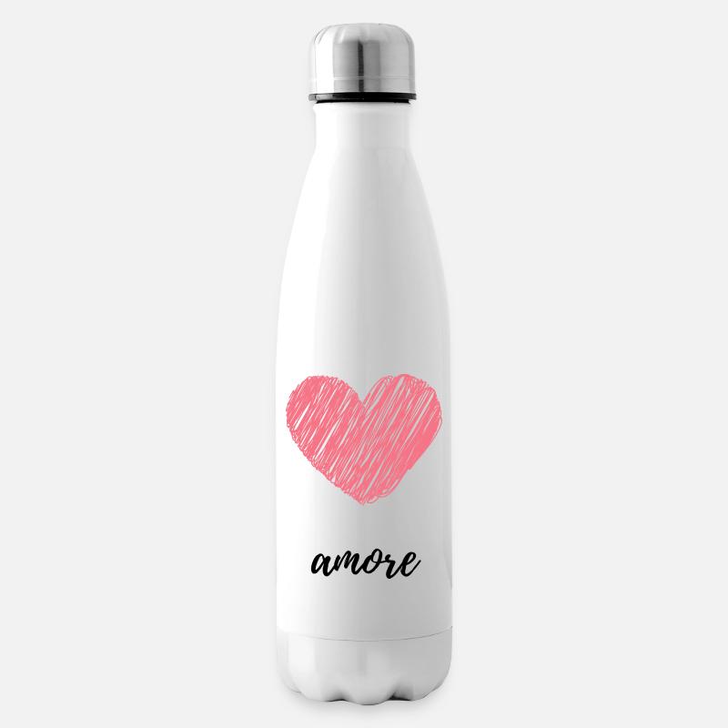 Amore - Bouteille isotherme - blanc