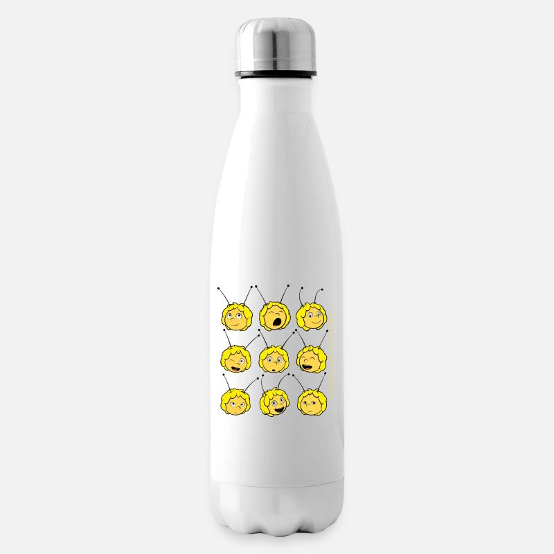Biene Maja Gesichter Emotionen Tasse - Isolierflasche - Weiß