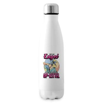 Krankenschwester Krankenhaus Pflegekraft Geschenk - Isolierflasche - Weiß - Rechts