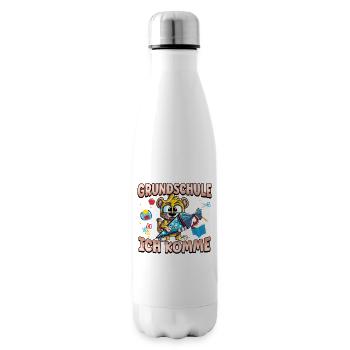 Grundschule Ich Komme Ein Schulkind Einschulung - Isolierflasche - Weiß - Rechts