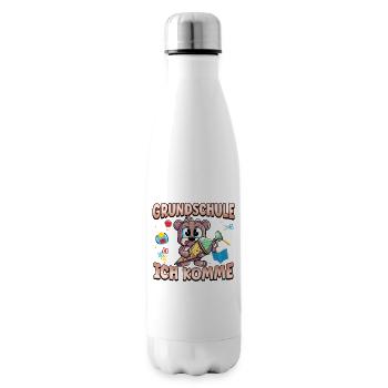 Grundschule Ich Komme Ein Schulkind Einschulung - Isolierflasche - Weiß - Rechts
