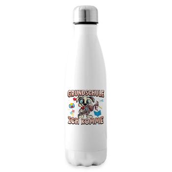 Grundschule Ich Komme Ein Schulkind Einschulung - Isolierflasche - Weiß - Rechts