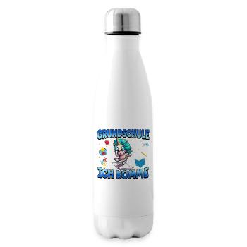 Grundschule Ich Komme Ein Schulkind Einschulung - Isolierflasche - Weiß - Rechts