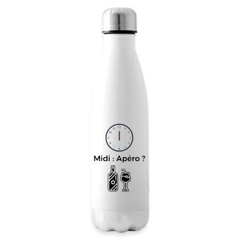 Lunch aperitif? - Insulated Water Bottle - white - Right
