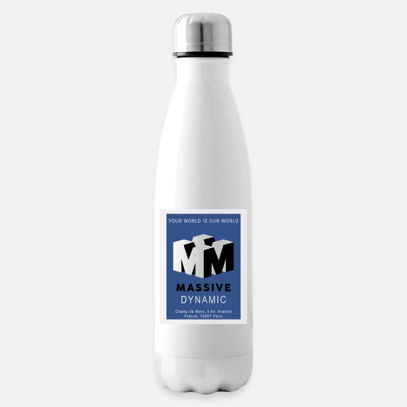 Massive dynamyc - Bouteille isotherme - blanc