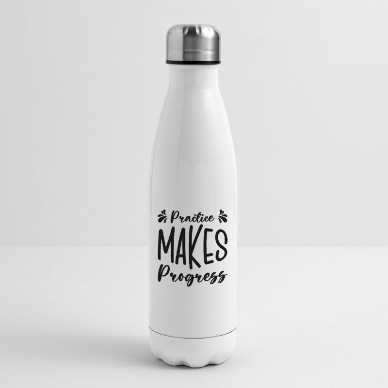 Student Education Studying Progress Study Time Insulated Water Bottle