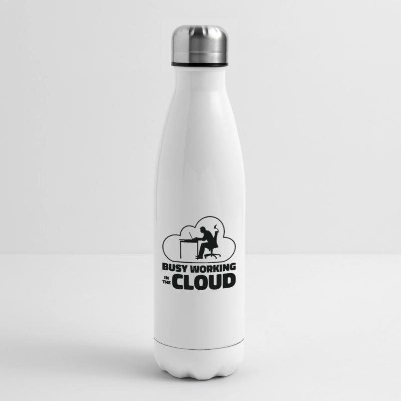Cloud Computing Programmierer Kodierung Isolierflasche