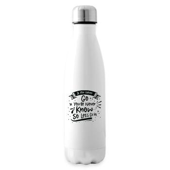 Innovators Flying Entrepreneurs Inspired - Insulated Water Bottle - white - Right